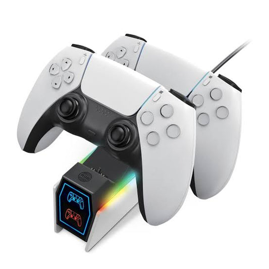LEVEL UP PS5 DUAL CONTROL CHARGING STATION